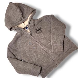 NWOT Old Navy Cozy Sherpa Zip Up Hooded Jacket Sz 6/7